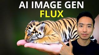 Text to Image AI Image Generator using Flux from Black Forest Labs