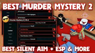 MURDER MYSTERY 2 SCRIPT - NEW UPD | BEST SILENT AIM MM2 | SILENT AIM , GRAB GUN, SPY ALL FEATURES