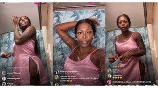 Aakosha Bentley goes on off on PEACH PATCH for coming to her Live / Calls them PAY MASTERS