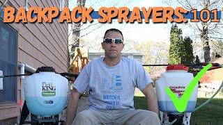 BACKPACK SPRAYERS - MANUAL PUMP VS BATTERY POWERED pros and cons of each type