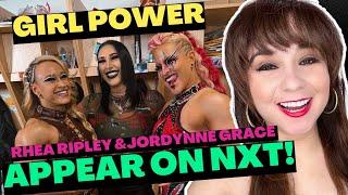 RHEA RIPLEY & JORDYNNE GRACE APPEAR, ZARIA IN-RING DEBUT, TATUM VS WENDY CASKET MATCH | WWE NXT