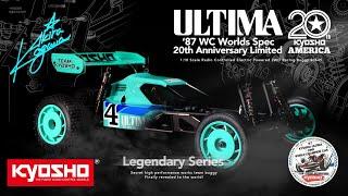 1:10 EP 2WD Racing Buggy KYOSHO AMERICA 20th Anniversary Limited Model ULTIMA '87 WC Ｗorlds Spec PV