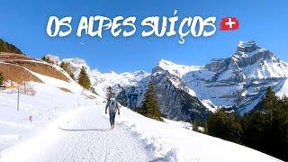 MONTANHA BRUNNI: UMA OPÇÃO DE PASSEIO BARATO NOS ALPES SUÍÇOS DE ENGELBERG! 