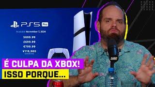 FALTA DE CONCORRÊNCIA JUSTIFICA PREÇO DO NOVO PS5 PRO??