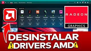 DESINSTALAR DRIVERS DE LA GPU AMD RADEON POR COMPLETO  FACIL Y RAPIDO