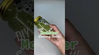 How To Make a Halloween Sensory Bottle For a Sensory Play Activity  #shorts #sensoryplay