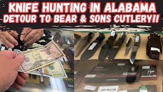 Hunting For Knives in Alabama On A Detour To Bear & Sons Cutlery!