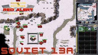 Command & Conquer Red Alert Remastered - Soviet Mission 13A - CAPTURE THE CHRONOSPHERE NORTH (Hard)