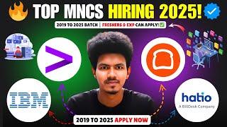  IBM, Toast, Accenture MASSIVE Hiring 2025! | Freshers Don’t Miss These IT Jobs!