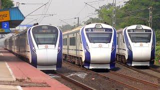 10 Different Vande Bharat Express of Indian Railways | 160 & 130 Kmph Fastest Trains