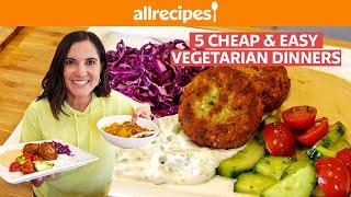 5 Cheap & Easy Vegetarian Dinners - Tacos, Lasagna, Korma, Burger, & Falafel | Allrecipes