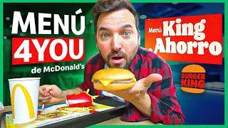 ¿CUAL ES MÁS BARATO? - MC DONALD´S VS. BURGER KING - ESPAÑA 