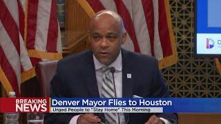 Denver Mayor Michael Hancock Travels On A Plane For Thanksgiving, Days After Urging Residents To 'St