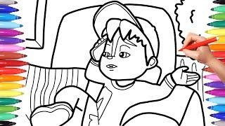 ALVINNN!!! and The Chipmunks | Alvin and the Chipmunks Coloring Pages | Drawing and Coloring Alvinnn