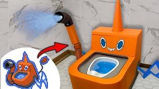 I 3D printed the Rotom Toilet Form