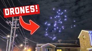 Incredible Drones! - Lights over London Kentucky