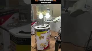Robotic Arm panipuri machine #shorts #trending #youtubeindia #penguinengineering #panipuri  