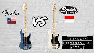 Fender Precision American Performer  vs Squier Precision Affinity 2021- Ultimate P Bass comparison