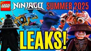 LEGO Ninjago Summer 2025 SET LIST LEAKED! Rontu, New Bounty, Fire Knight Mech, and MORE!