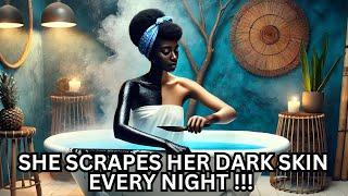 IF ONLY THEY KNEW WHAT SHE DOES IN THE DARK TO HAVE LIGHT SKIN TONE AFRICAN TALES