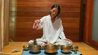 TIBETAN HEALING MANTRA + TIBETAN SINGING BOWLS