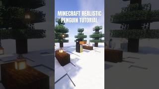 Minecraft Realistic Penguin Tutorial 