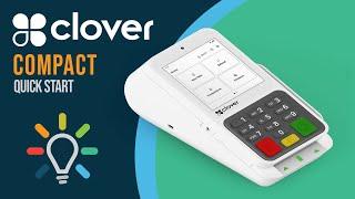 How to Setup Clover Compact Brilliant POS