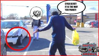 Russian Gopnik Anatoly Teaches Americans How to Park