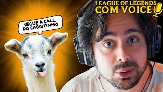 NÃO TEM MAIS CRIANÇA JOGANDO LOL! | LOL COM VOICE, A REVOLUÇÃO DA SOLOQ EP 04