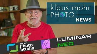 𝗄𝗅𝖺𝗎𝗌 𝗆𝗈𝗁𝗋 𝖯𝖧𝖮𝖳𝖮 𝙉𝙀𝙒𝙎  ||  Zoner Photo Studio X  ||  Affinity  ||  Luminar Neo