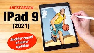 iPad 9 (2021) Artist Review: Good Drawing Performance Despite Limitations