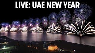 LIVE: UAE welcomes 2025 with a spectacular New Year’s Eve drone & fireworks show at Ras Al-Khaimah