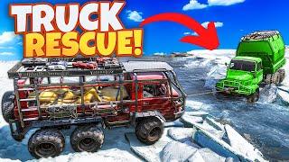 We Used MASSIVE Trucks to Tow Stuck Vehicles in The NEW Expeditions Update!