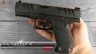 New Walther PDP 4" Compact Tabletop Review and Field Strip