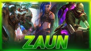 Zaun - The Most Chaotic Inconsistent Champions in League Of Legends