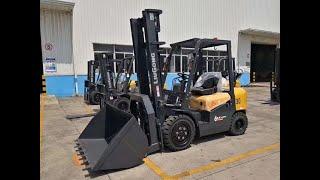 Liugong Forklift with Bucket Attachment | RISHWA ENGINEERING