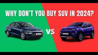 Are Sedans the Upcoming New Trend in India? | Sedan vs Compact SUV #SUV #sedan #automobile #tata