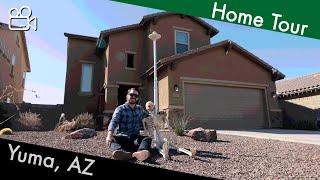 Touring a 2311 Plan Home in ADOBE RIDGE Subdivision of Yuma | 5th Bedroom Upgrade!