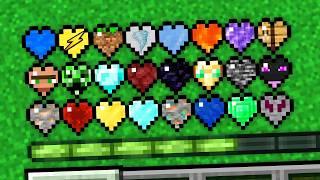 Minecraft But I Have POWERFUL ORE Hearts!