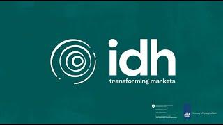 IDH, the collaborative change agent that puts people, planet and progress at the heart of markets.