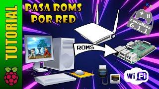 ️️ Copia ROMS y BIOS a tu Raspberry Pi por RED (RECALBOX 6.1.1)