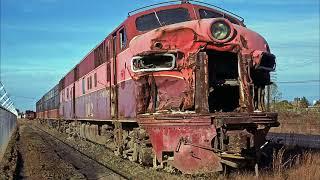 Abandoned trains. Old abandoned steam engine trains in world. Abandoned steam locomotives.