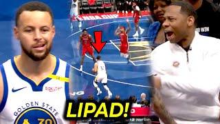 WILD 4TH QUARTER! Lumipad ang bantay kay Steph Curry, gustong manakit ng Pelican's coach!