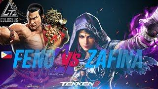 KENPO VS ANCIENT ASSASSIN - Tekken 8 - Feng Wei [TiTAN_THOR] VS Zafina [Minhler]