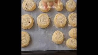 Булочки с творогом ‍‍‍#рецепты #домашняя #тесто #вкусный