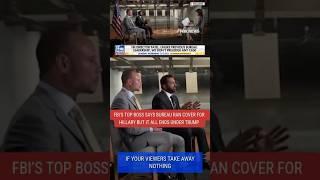 FBI 'hijacked' the DOJ, AG, says Kash Patel, pointing to Hillary Clinton for proof #shorts #news #us