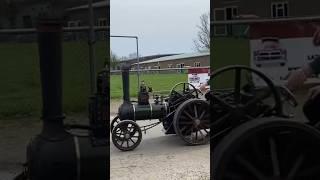 A Miniature Traction Engine steams past