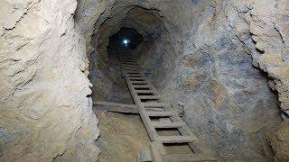 Exploring Several Levels of an Abandoned Gold and Tungsten Mine Near Randsburg, CA