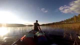 Canoe camping trip in Hällefors, Sweden