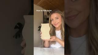 Sculpd Clay School - lesson one, how to slab build, with Yasmine #airdryclay #craft #pottery